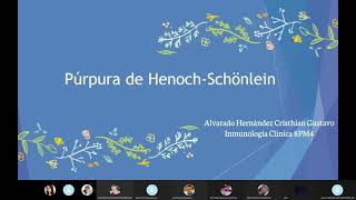 Púrpura de Henoch Schonlein [upl. by Aved]