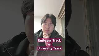 GKS 2024 University Track vs Embassy Track [upl. by Leahcimsemaj]