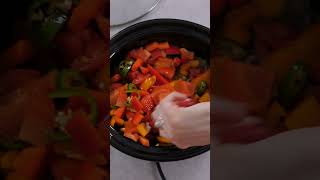 slimmingworld slow cooker chilli 🌶️Full recipe in the description below chilli slowcooker [upl. by Epuladaugairam]