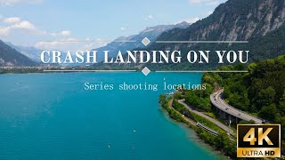 Flying over Switzerland Interlaken Region UHD 4K  Spiez Inseltwald Sigriswil [upl. by Dranoel]