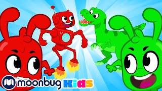 ORPHLE vs MORPHLE  Dinosaurs and Robots  My Magic Pet Morphle  Cartoons For Kids [upl. by Yhpos]