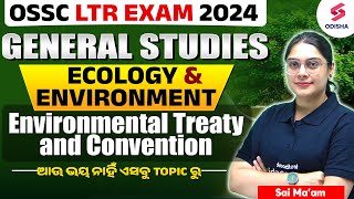 LTR Teacher Odisha 2024  LTR General Studies Classes  Ecology amp Environment By Sai Maam [upl. by Allenrac262]