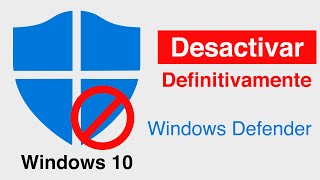 Desactivar el Antivirus WINDOWS DEFENDER en Windows 10 [upl. by Ree]