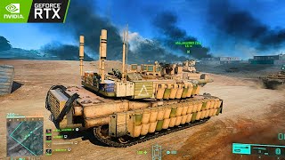 Battlefield 2042  M1A2 SEP V2 Perfect Match No Deaths  RTX Ultra [upl. by Hanimay120]