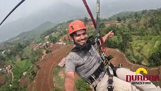 Zipline  My frist Adventure  Nuwakot Durbar Adventure Zipline [upl. by Held517]