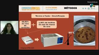 Potencial de microencapsulamente da ureia com cera de carnaúba [upl. by Nnalyrehs]