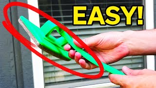 Ultimate Hack to Clean Window Screens in 2024 In 1 Minute [upl. by Vanni]