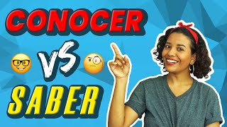 Verbos Conocer Vs Saber 💡 All Rules SIMPLIFIED and EXPLAINED [upl. by Markiv464]