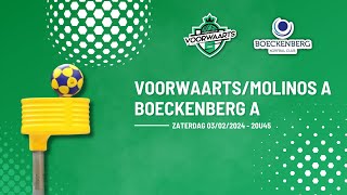 Topleague Korfbal VoorwaartsMolinos A  Boeckenberg A [upl. by Clerc576]