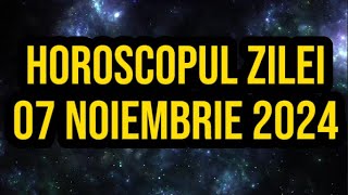 Horoscopul zilei de 7 noiembrie 2024 Gemenii sunt pregătiți pentru o schimbare [upl. by Urbannai]