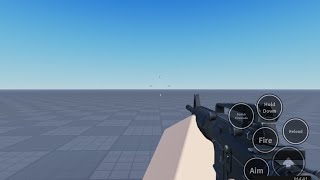 Roblox Fe gun model MOBILEPC SUPPORT [upl. by Kramal36]