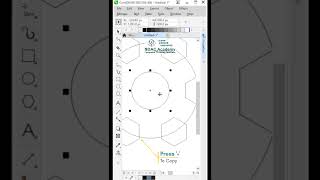 Coreldraw logo design  settings icon  draw gear coreldrawtutorial logodesign graphicdesigning [upl. by Leuams656]