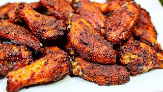 Best Ever Crispy Baked Chicken Wings  How to Perfectly Bake Crispy Wings in the Oven [upl. by Suzan]