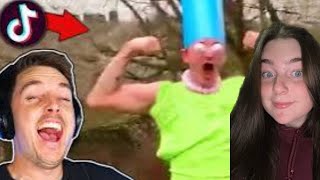 TIK TOKS that are actually good LazarBeam REACTION [upl. by Siahc]