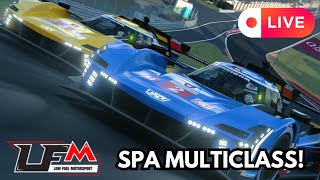 IMSA IN LIVE A SPA  LFM SPORTSCAR SERIES [upl. by Sabah346]