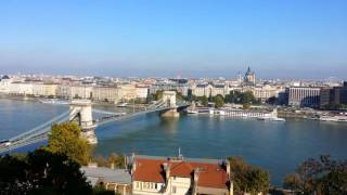 Széchenyi Chain Bridge  Budapest  Hungary [upl. by Adiazteb]