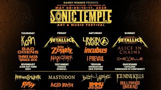 Sonic Temple Announces HUGE Lineup For 2025 [upl. by Yekcin]