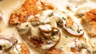 Chicken with Creamy Mushroom Sauce [upl. by Ahrens942]