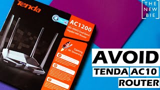 Tenda AC 10 Router Review  Best Router for 2020  Dont buy this router [upl. by Annayat]