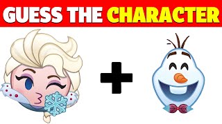 Guess The Emoji Quiz❄️  Frozen Animation Movie  Elsa Hans Anna Kristoff Olaf Sven [upl. by Devaj106]