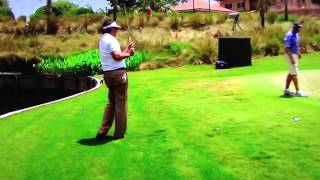 Phil Mickelson Trick Shot [upl. by Dahij]