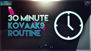 30 Minute Kovaaks Routine  IntermediateAdvanced [upl. by Pharaoh944]