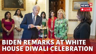 Live  Sunita Williams Diwali Message  White House Diwali Celebration Ever  Diwali 2024  N18G [upl. by Fayette]