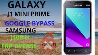 samsung j1 mini prime google bypass  j1 mini frp bypass  samsung smj106h frp bypass [upl. by Miof Mela]