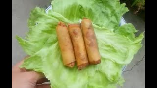 How to make Vietnamese Egg Rolls  Cách làm chả giò [upl. by Shaff]