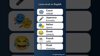 Loanwords in English [upl. by Hewet701]