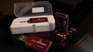 AntMiner U1 USB Bitcoin Miner Test Video [upl. by Llennod]