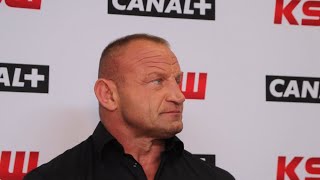 NIE ZAWSZE WYGRYWAŁEM  MARIUSZ PUDZIAN PUDZIANOWSKI WSPOMINA POCZĄTKI W MMA  XTB KSW 100 [upl. by Katrina]