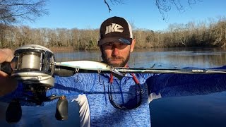 Fishing Suspending Jerkbaits in Cold Water with Mike Iaconelli [upl. by Ruyam944]