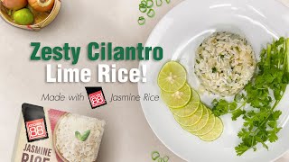 KITCHEN88 Jasmine Rice  Cilantro Lime Rice Recipe [upl. by Larochelle]