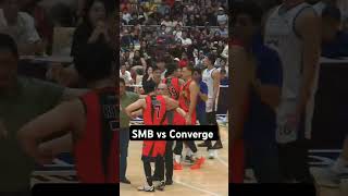 SMB vs Converge so intense game subscribers basketball pba motivation sports highlights [upl. by Rebliw]