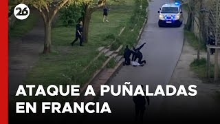 FRANCIA  Un muerto y un herido tras ataque con cuchillo en Burdeos [upl. by Heaps494]