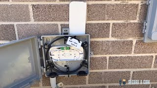 NBN FTTP Fibre Upgrade Sutherland Shire Cabling For NBN Box [upl. by Rases]