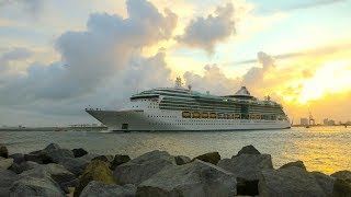 Serenade of the Seas  Port Everglades Sail Away [upl. by Kumagai204]