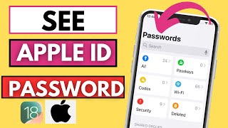 iOS 18 How To See Apple id password on iphone after iOS 18 update [upl. by Dar]