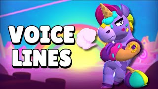 All Berry Voice Lines  Brawl Stars Season 28 [upl. by Quar715]