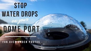 OVER UNDER photos  STOP water drops on your DOME [upl. by Earahc575]