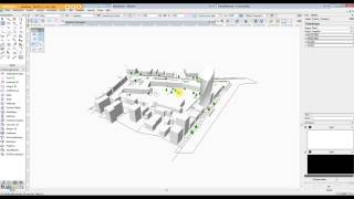 Vectorworks  vom DWG zum städtebaulichen Entwurf in 3D [upl. by Nnahs]