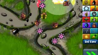 Bloons Tower Defense 4 Advance MAP 1 [upl. by Savory]