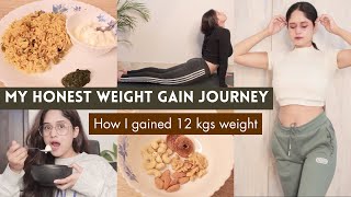 My Full Weight Gain Journey 🥗 Diet Plan amp Exercises 💪Gain weight in a healthy way Anukriti Lamaniya [upl. by Nodnol]