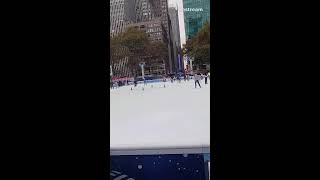 BRYANT PARK SKATING RINK [upl. by Boothman465]