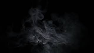 Smoke in a black background Free HD video footage [upl. by Tedric]