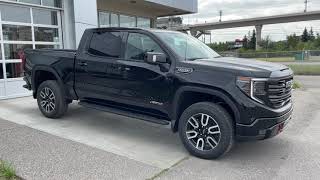 Black 2024 GMC Sierra 1500 AT4 Review Calgary AB  Wolfe Calgary  TU394952 [upl. by Dorotea893]