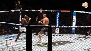 Alex Pereira vs Khalil Rountree FULL FIGHT TKO from another angle [upl. by Jerz473]