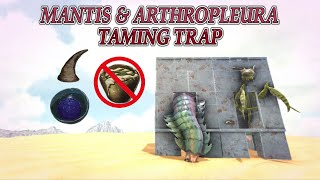 Mantis amp Arthropleura Taming Trap  ARK Survival Evolved [upl. by Crin434]