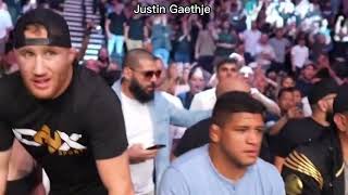 Usman Gets Knocked Out  Fighters React [upl. by Mohamed]